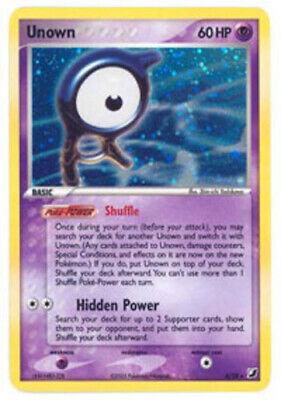 Unseen Forces Unown [A] Pokémon card